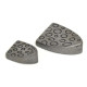 Pebble Iron Cabinet Knob