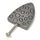 Pebble Iron Cabinet Knob