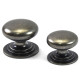 Antique Pewter Victorian Cabinet Knob