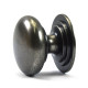Antique Pewter Victorian Cabinet Knob