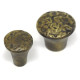 Antique Brass Pacific Round Knob