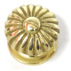 Brass Daisy Knob