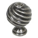 Blacksmith Pewter Patina Twist Knob