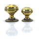 Brass Preston Cabinet Knob