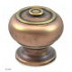 Bloxwich Cabinet Knob - Aged Bronze Finish