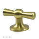 Crossed Cupboard Knob