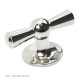 Crossed Cupboard Knob