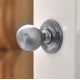 Kirkpatrick 1949 Rustic Round Cabinet Knob - Pewter Finish