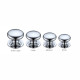 Victorian Cabinet Knob - Polished Chrome