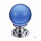 Blue Glass Cabinet Knob