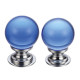 Blue Glass Cabinet Knob