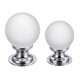 Frosted Glass Cabinet Knob