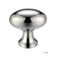 Oval Cupboard Knob - Polished Chrome