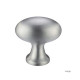 Oval Cupboard Knob - Satin Chrome