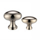 Oval Cupboard Knob - Polished Nickel
