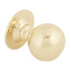 Polished Brass Ball Cabinet Knob