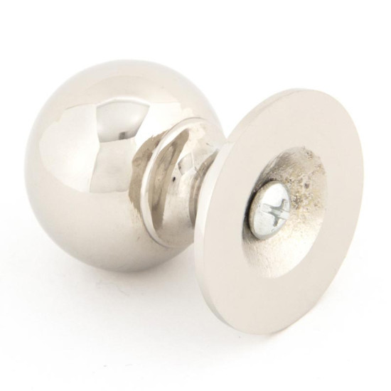 Polished Nickel Ball Cabinet Knob