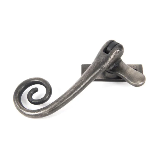 Antique Pewter Monkeytail Casement Fastener