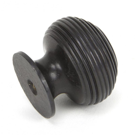 Aged Bronze Beehive Cabinet Knob