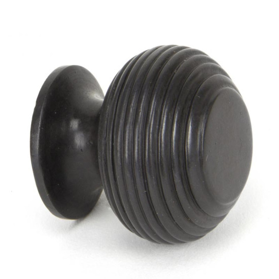 Aged Bronze Beehive Cabinet Knob