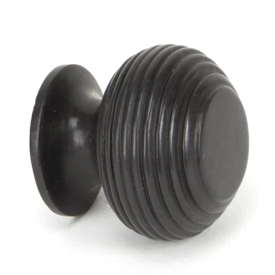 Aged Bronze Beehive Cabinet Knob