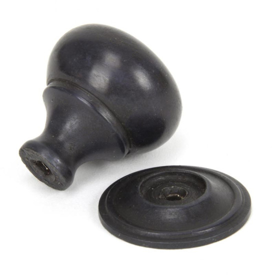 Aged Bronze Mushroom Cabinet Knob