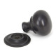 Aged Bronze Mushroom Cabinet Knob