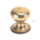 Polished Bronze Mushroom Cabinet Knob