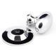 Polished Chrome Oval Cabinet Knob