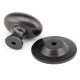Aged Bronze Oval Cabinet Knob