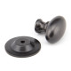 Aged Bronze Oval Cabinet Knob