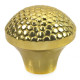 Brass Dimple Cabinet Knob