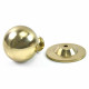 Polished Brass Ball Cabinet Knob