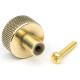 Aged Brass Brompton Cabinet Knob