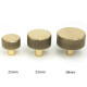 Aged Brass Brompton Cabinet Knob