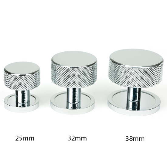 Polished Chrome Brompton Cabinet Knob