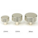 Polished Nickel Brompton Cabinet Knob