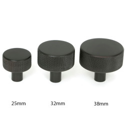 Aged Bronze Brompton Cabinet Knob