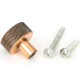 Polished Bronze Brompton Cabinet Knob