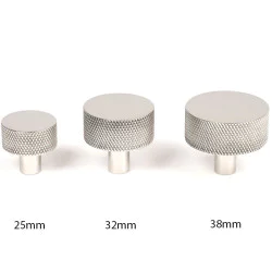 Polished Stainless Steel Brompton Cabinet Knob