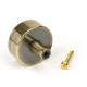 Aged Brass Kelso Cabinet Knob