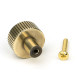 Aged Brass Judd Cabinet Knob