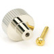 Polished Nickel Judd Cabinet Knob