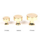 Polished Brass Scully Cabinet Knob