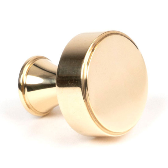 Polished Brass Scully Cabinet Knob