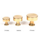 Aged Brass Scully Cabinet Knob
