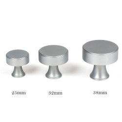 Satin Chrome Scully Cabinet Knob