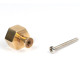 Polished Brass Kahlo Cabinet Knob