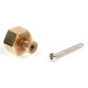 Aged Brass Kahlo Cabinet Knob
