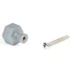 Satin Chrome Kahlo Cabinet Knob